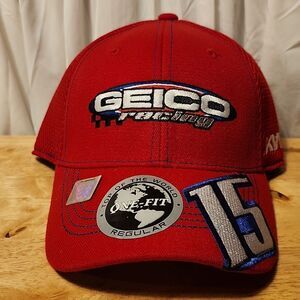 Geico IndyCar Racing Driver 15 Paul Tracy Stretchfit Hat - New